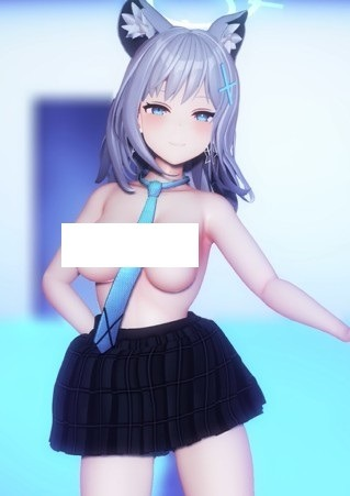 [MMD] シロコ_デビルじゃないもん,高清在线播放